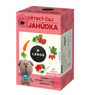 LEROS LEROS Dětský čaj Jahůdka 20 x 2g