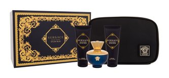 Versace Pour Femme parfémovaná voda 100 ml + tělové mléko 100 ml + sprchový gel 100 ml + kosmetická taštička