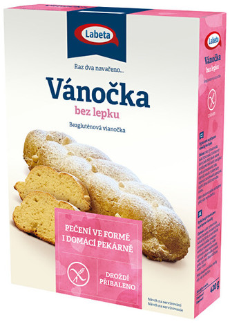 LABETA A.S. Vánočka bez lepku 420 g
