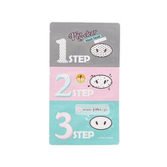 Holika Holika Třífázové čisticí náplasti na nos Pig-nose Clear Black Head (3 Step Kit) 7 g woman