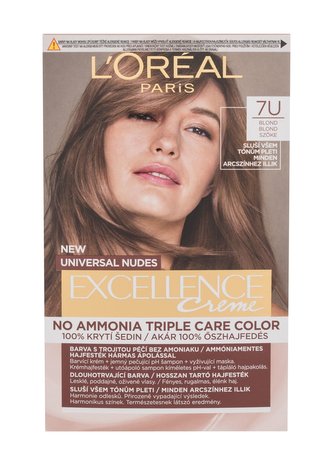 L´Oréal Paris Permanentní barva na vlasy Excellence Universal Nudes Excellence 48 ml Odstín 7U Blond woman