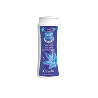 Bione Cosmetics Vlasový a tělový sprchový gel pro muže Cannabis 200 ml man