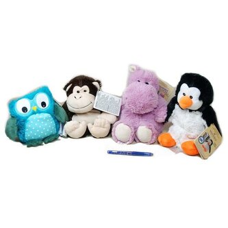 Hřejivá plyš (různé druhy)