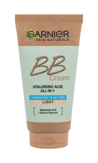 Garnier Skin Naturals BB krém BB Cream Hyaluronic Aloe All-In-1 50 ml Light SPF25 pro ženy