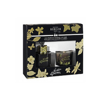 Maison Berger Paris Dárková sada Lolita Lempicka difuzér 80 ml + svíčka 80 g černá unisex