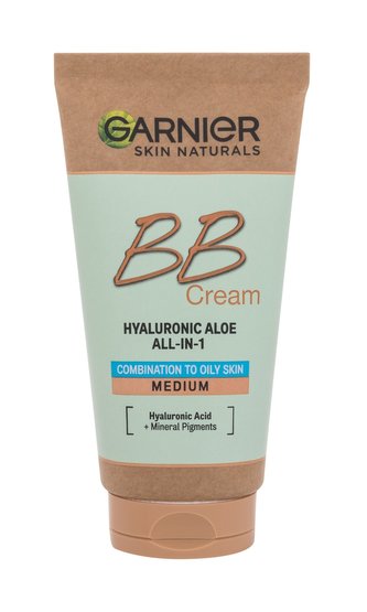 Garnier Skin Naturals BB krém BB Cream Hyaluronic Aloe All-In-1 50 ml Medium SPF25 pro ženy