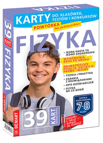 Fizyka Karty edukacyjne Szkoła podstawowa Klasa 7-8