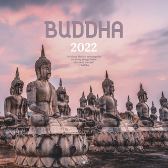 Kalendář 2022 16 měsíců: The Buddha (30 x 30|60 cm)