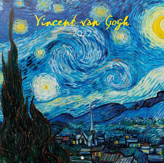 Kalendář 2022 16 měsíců: Van Gogh (30 x 30|60 cm)