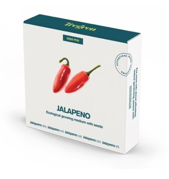 TREGREN Chilli papričky Jalapeno (kapsle 1 ks 10x10xm a semínka)