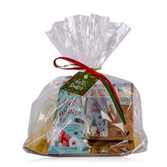 Accentra Dárková sada s mycí houbou Hello Winter woman