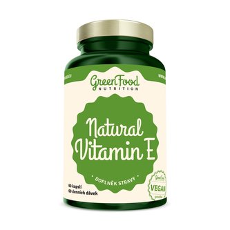 Natural Vitamín E 60 kapslí