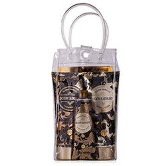 Accentra Dárková sada tělové péče v průhledné tašce Body Luxury woman