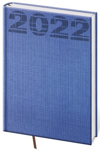 Diář 2022 týdenní A5 Coco - modrá