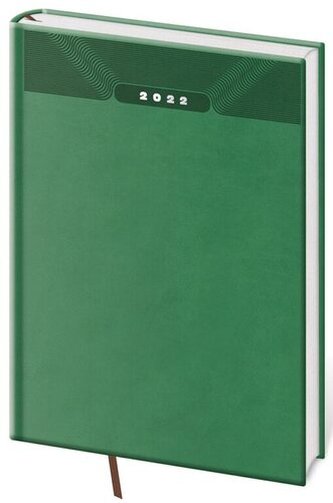 Diář 2022 denní A5 Print - zelená