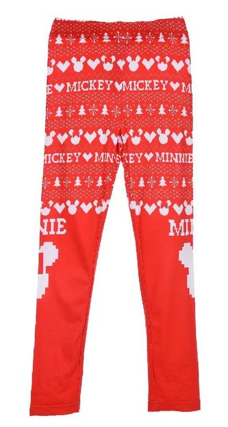 LEGÍNY MINNIE VÁNOCE - velikost 6-7