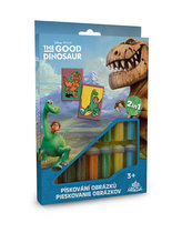 Pískování obrázků 2v1 DINO