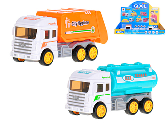 Auto cisterna/popeláři 12-13cm na setrvačník 8ks v DBX