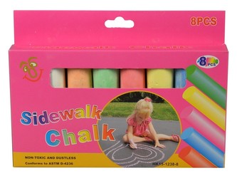 Křídy barevné 8 ks