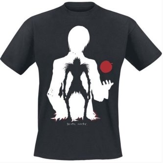 Pánské tričko Death Note: Ryuk And Light (XL) černá bavlna