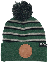 Zimní čepice Harry Potter: Zmijozel pruhy (univerzální)