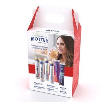 Biotter Pharma Šumivé vitamíny pro každý den 6 x 20 ks