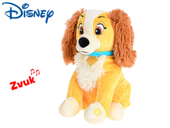Disney Lady plyšová 30cm sedící se zvukem 12m+ v krabičce