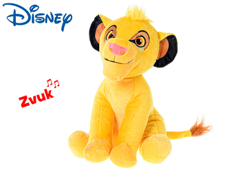 Disney Simba plyšový 30cm sedící se zvukem 12m+ v krabičce