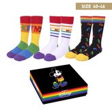 Ponožky Disney: Mickey Pride balení 3 párů (EU 40-46)