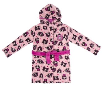Dětský župan L.O.L. Surprise: Dolls (6 let) růžový polyester