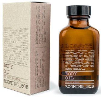 Booming Bob Tělový olej Relaxing Lavender BIO 89 ml