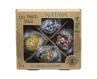 Natava Olejová koule do koupele MIX 4 x 50 g