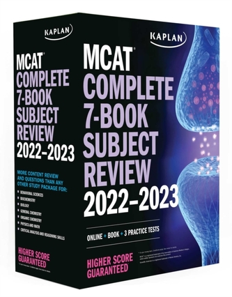 MCAT Complete 7-Book Subject Review 2022-2023