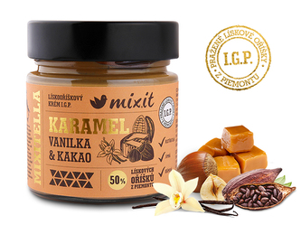 Mixit - Mixitella premium karamel vanilka+kakao 200g