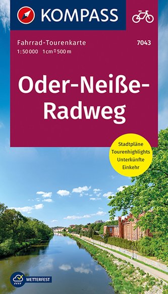 Fahrrad-Tourenkarte Oder-Neiße-Radweg