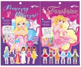Omalovánky se samolepkami Dress Up - mix motivů