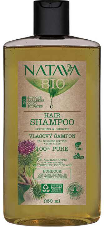 Natava Šampon na vlasy - Bodlák 250 ml