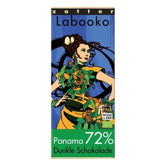 Bio hořká čokoláda Zotter Panama 72 %