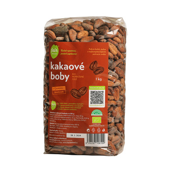 Fairobchod Bio nepražené kakaové boby Ghana Amelonado, 1 kg
