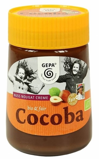 Gepa Bio nugátový krém Cocoba s lískovými oříšky, 400 g