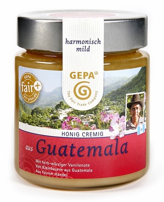 Gepa Květový med z Guatemaly, krémový, 500 g