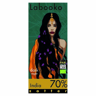 Bio hořká čokoláda Zotter Indie 70 %