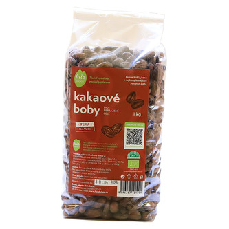 Fairobchod Bio nepražené kakaové boby Peru Oro Verde, 1 kg