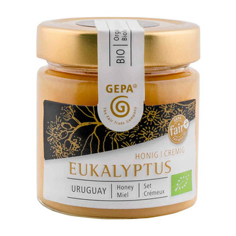 Gepa Bio květový med z eukalyptů, krémový, 250 g