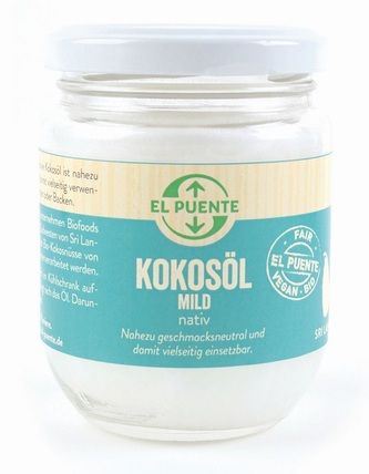 El Puente Bio kokosový olej ze Šrí Lanky, 200 ml