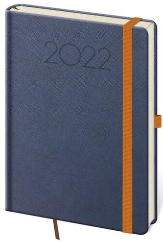 Diář 2022 týdenní A5 New Praga - modrá