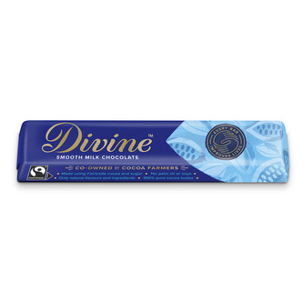 Čokoládová tyčinka z mléčné čokolády Divine, 35 g