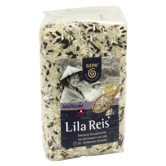 Gepa Lila rýže z Laosu, 500 g