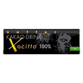 Zotter Bio horká čokoláda Xocitto se 100 % kakaa z Ekvádoru, 22 g