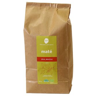Fairobchod Bio erva maté z Brazílie, větší balení Hmotnost: 900 g